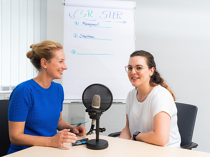 CSR-Podcast - Folge 4 - Professorin Dr. Katrin Keller im Dialog mit Laura Lauer