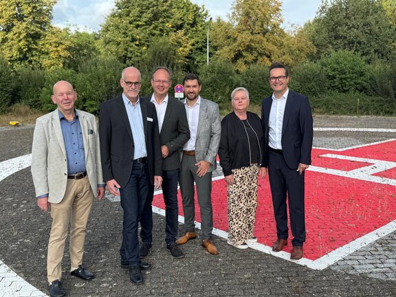 Zeichnung des neuen Gebäudes