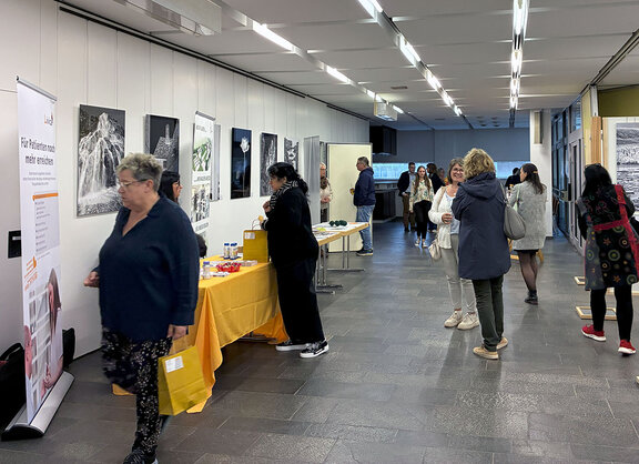 Infostände beim Demenz-Info-Tag